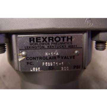Origin REXROTH H-1-A CONTROLAIR PEDAL ACTUATED VALVE 200 PSI MAX