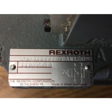 Rexroth 4WEH22C60/6AW120-60NDA/5V Directional Control Valve