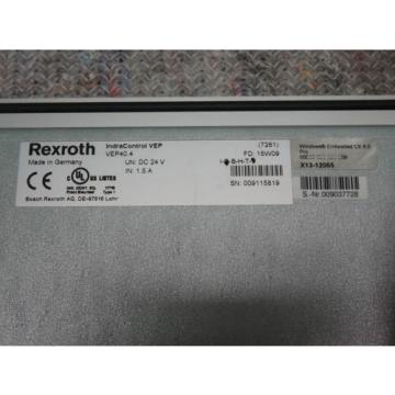 Bosch Canada Russia Rexroth Indracontrol V VEP40.4 Embedded CE 6.0 Pro R911328967 NEW