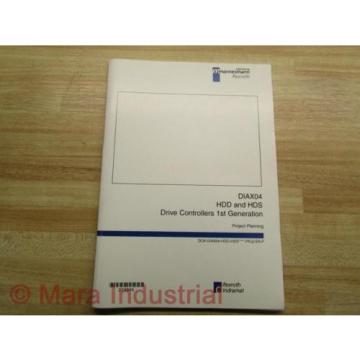 Rexroth Indramat DOK-DIAX04-HDD+HDS Project Planning Manual Pack of 10