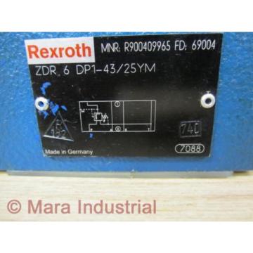 Rexroth Italy Australia Bosch R900409965 Valve ZDR 6 DP1-43/25YM - New No Box