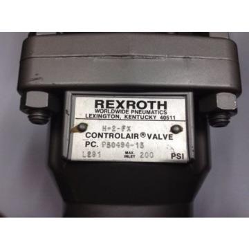H-2-FX  P50494-15  R431002651 REXROTH H-2 Controlair® Lever Operated Valve