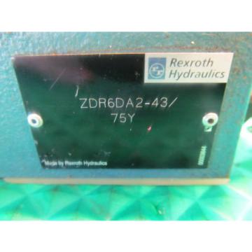 Rexroth Valve ZDR6DA2-43/75Y
