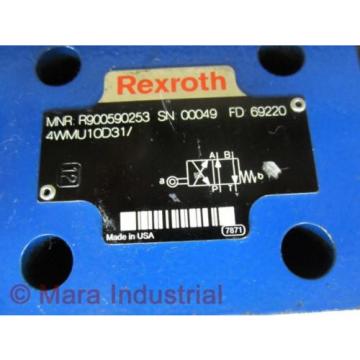 Rexroth Bosch R900590253 Valve 4WMU10D31/ - origin No Box