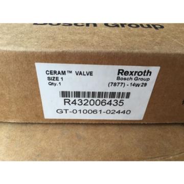 Rexroth Ceram Valve Size 1 GT-10061-2440