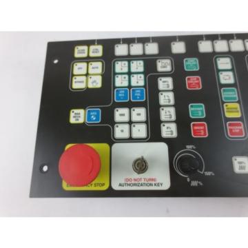 INDRAMAT India Mexico / REXROTH BTM1.01/00 CONTROL PANEL / OPERATOR INTERFACE w/ E-STOP USED