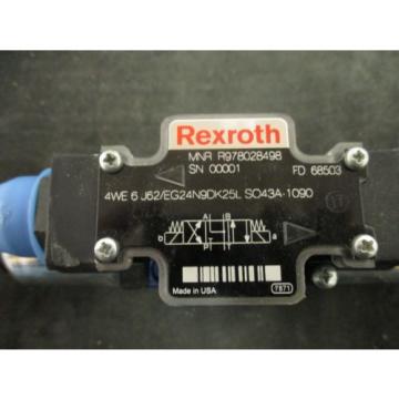 Rexroth Dutch Korea Hydraulic Directional Control Valve - 4WE 6 J62/EG24N9DK25L