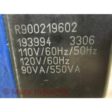 Rexroth Singapore Canada Bosch R900708880 Valve 4WE10J40/CW110N9D K25L - New No Box