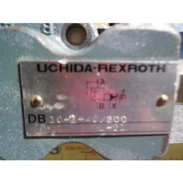 Origin UCHIDA REXROTH RELIEF VALVE # DB10-2-40/200 L-31