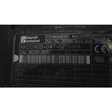 REXROTH INDRAMAT MKD090B-047-GP1-KN  SERVO MOTOR Origin NO BOX