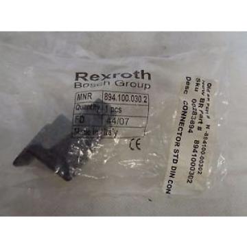 NEW China china REXROTH 894/000302 CONNECTOR STD DIN CON