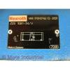 Rexroth China Greece Bosch R900407465 Valve Z2S 10B1-34/V - New No Box