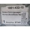 Origin Rexroth Star Runner Block / Roller Rail 1851-432-10 #2 small image