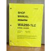 Komatsu WA250-1LC Wheel Loader Shop Service Repair Manual #1 small image