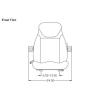 Seat Assembly for Komatsu Wheel Loader WA30-2 WA40-3 WA70-1 WA80-3 WA100-1 #2 small image