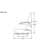 Seat Assembly for Komatsu Wheel Loader WA30-2 WA40-3 WA70-1 WA80-3 WA100-1 #3 small image
