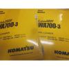 Komatsu WA700-3 Wheel Loader Repair Shop Manual Vol I &amp; II #2 small image