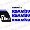 Komatsu Decals for Backhoes, Wheel Loaders, Dozers, Mini-excavators, and Dumps #9 small image
