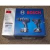 Bosch 18V 2.0 Ah Li-Ion Impact Driver/Drill Driver Combo Kit CLPK232A-181 New #1 small image
