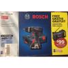 New Bosch 18V Lithium-Ion Cordless Combo Kit Drill Driver Radio DDS181-02LPB #1 small image