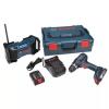 New Bosch 18V Lithium-Ion Cordless Combo Kit Drill Driver Radio DDS181-02LPB #2 small image