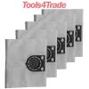 Disposable Selfclean  Filter Dust Bag For Bosch GAS25 2605411167 (Pack of 5) #1 small image