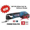 new Bosch GOP 18V -28 Cordless Multi-Tool + AIZ32 Blade 06018B6002 3165140842563