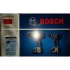 New Bosch CLPK232A 18-Volt 4.0Ah 2-Tool Impact Driver and Drill Combo Kit Set #1 small image