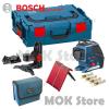 Bosch GLL3-80P Leveling Alignment Line Laser + BM1 Holder + LR2 Receiver Combo #1 small image
