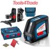 Bosch GLL 2-50 Cross Line Laser + BM1 Wall Mount+Ceiling Clamp+ LBoxx 0601063108 #1 small image