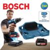 Bosch Wireless GSB18V-LI 18V Combi Drill 2x Batteries Charging Bay &amp; Inverter #1 small image