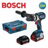 Bosch GSB18VE-EC Heavy Duty BRUSHLESS Combi Drill &amp; 2x 5.0Ah Batteries + L-Boxx #1 small image