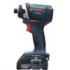 Bosch 18 Volt Compact Drill Driver Impact Tool Kit, Battery Charger Li Cordless #3 small image