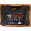 New Bosch 91 Piece Drill and Drive Set Bit Set Bits Nut Setting Tool MS4091 #1 small image