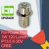 LED Upgrade Bulb Tool Flashlight Bosch Makita DeWalt Hitachi 9 12 14 18 24v CREE #1 small image