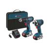 Bosch Compact 18V Cordless Lithium-Ion Drill &amp; Impact Driver Combo Refurbished #1 small image