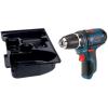 Lithium Ion Cordless Motor Speed Variable Drill Driver Insert Tray Drilling Tool #1 small image