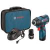 Impact Driver Tool Kit 12-Volt MAX Cordless Variable Speed 2600 RPM 1/4&#034; Bosch #1 small image