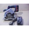 Bosch 18 Volt 5-3/8&#034; Cordless Saw # 1659 With BAT025 Battery &amp; BC003 Charger #1 small image