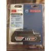 NEW Bosch BAT612 18V 2.0Ah Lithium Ion Battery w/ Fuel Gauge #1 small image