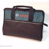 New 2 Bosch 16&#034; Canvas Carring Tool Bag  2610023279 18v Tools 2 Outside Pocket #4 small image