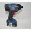 Bosch 25618-02 18-Volt Lithium-Ion 1/4-Hex Impact Driver Kit with 2 Batteries #3 small image