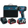 New Home Durable Heavy Duty 18-Volt Lithium-Ion 1/2 in. Impact Wrench Kit #1 small image