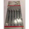 Bosch T244D Jigsaw Blade - Speed for Wood (5 Pack) 2608630058 #1 small image
