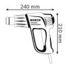 Bosch GHG 500-2 Professional Heat Gun 1600w Hot Air Gun /220V NEW #2 small image