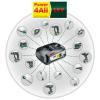 2- Bosch GREENTOOL Power4ALL 18V 2.5AH Li-ION Batteries 1600A005B0 3165140821629 #4 small image