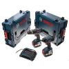 Bosch 0615990H0P - Batteria li 18 v con sistema di ricarica wireless in l-boxx #1 small image