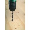 Bosch Wood Drill Bit Set 3/4/5/6/7/8/10 mm X-Pro Straight Shank Brad Point #3 small image