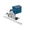 Bosch GKT55GCE 110v Plunge Saw 165mm + Case + 1 x 1.6M Guide Rail + LBOXX New #1 small image