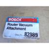 BOSCH 82989 Router Vacuum Attachment NEW NIB Complete Hose Hardware Easy to Use #1 small image